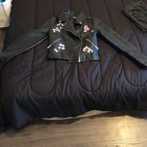 Urban retro leather jacket